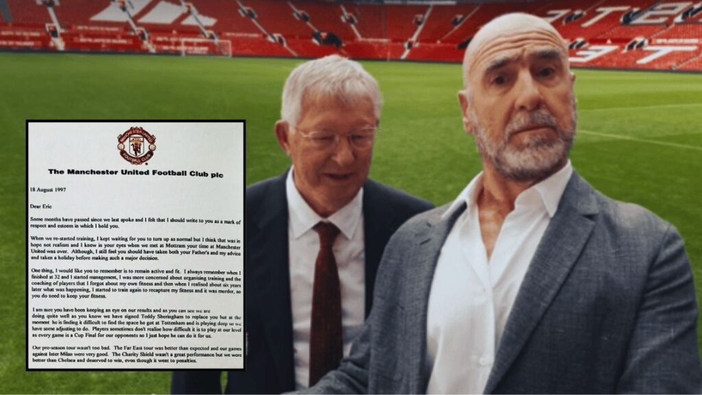 Sir Alex Ferguson’s Brilliant Heartfelt Letter To Eric Cantona After He Left United